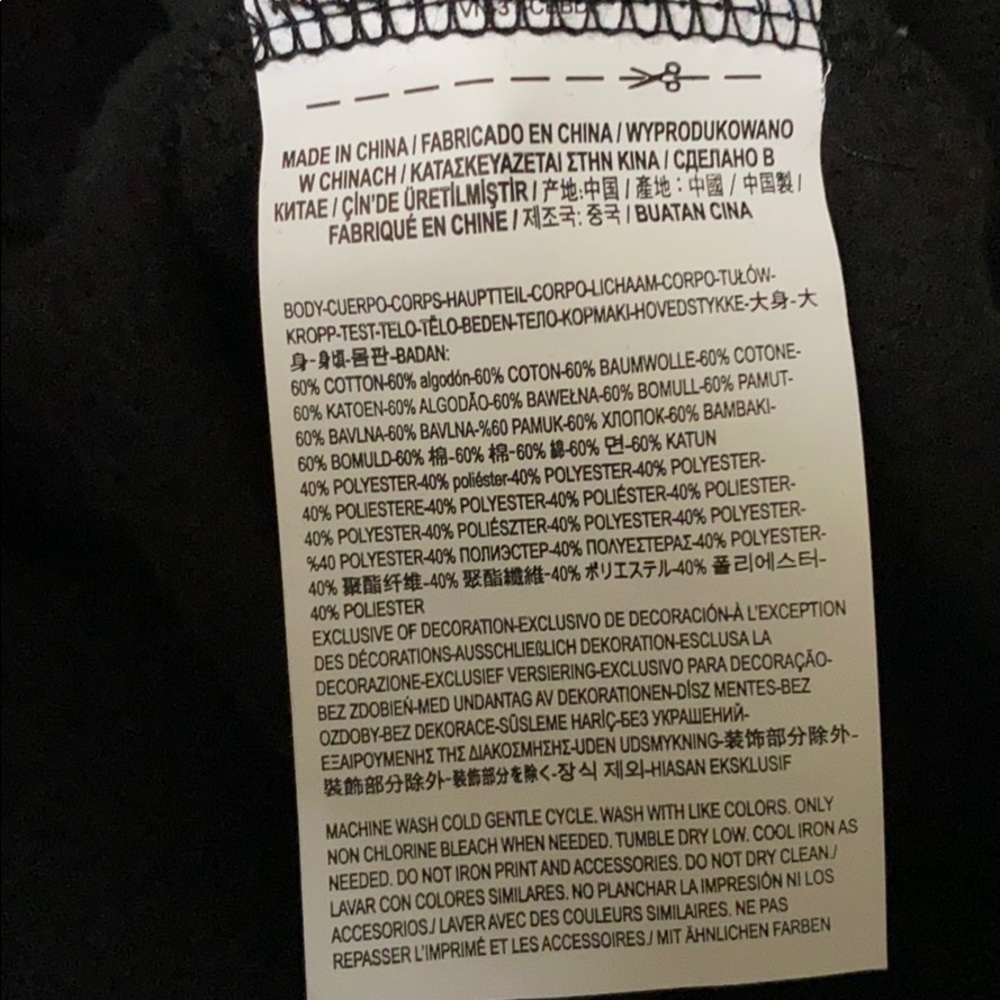 VANS Funnier Times Crop Women’s Hoodie Black - Picture 6 of 6